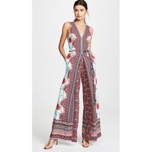 Alice + Olivia Audrie Pleated Jumpsuit